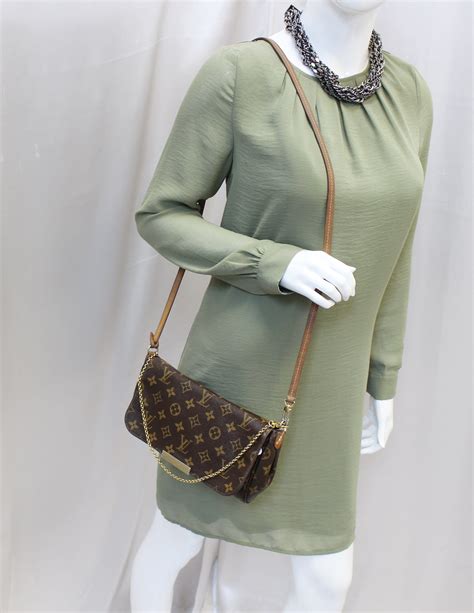 louis vuitton favorite mm monogram bag crossbody|authentic louis vuitton crossbody bag.